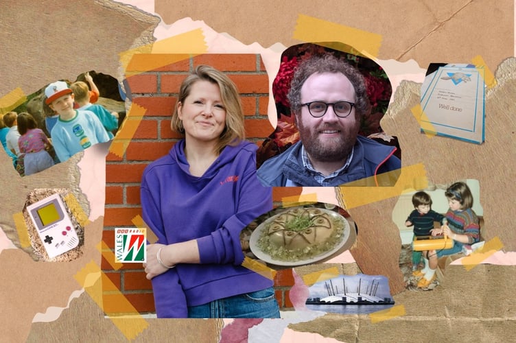Comedians Gareth Gwynn and Esyllt Sears are launching a new BBC Radio Wales series, Gareth and Esyllt’s Scrapbook, this summer