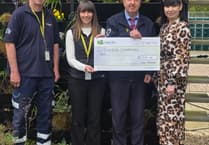 Sales of honey raise over £1,700 for Bronglais chemotherapy unit