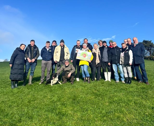 German importers undertake west Wales lamb tour
