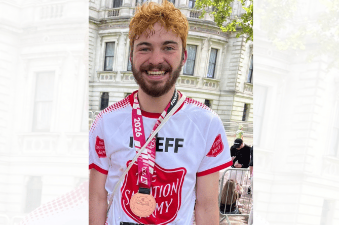 Joseff Griffiths from Penniel, Llanuwchllyn, dyed his hair, ran the London Marathon and much more to raise money for the Salvation Army