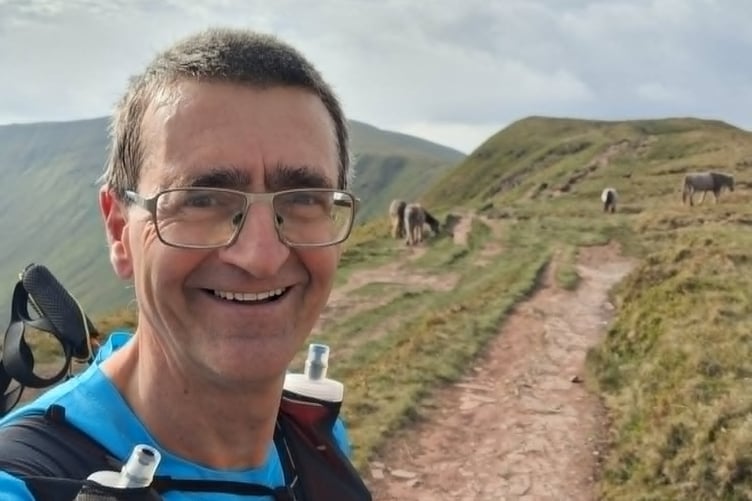 Balazs on his 100k ultra