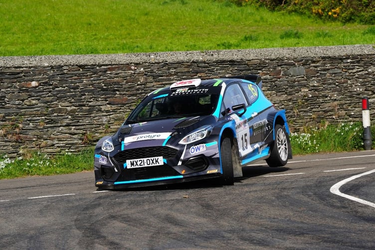 Aled and Jack have finished ninth and fourth in the opening two rounds of the Protyre Motorsport UK Asphalt Rally Championship
