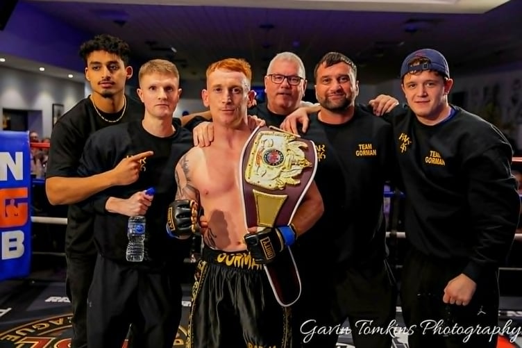 Sean Gorman and coaching team