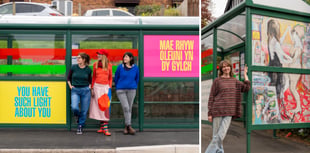 Aberystwyth bus stops transformed into vibrant public artworks