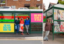 Aberystwyth bus stops transformed into vibrant public artworks
