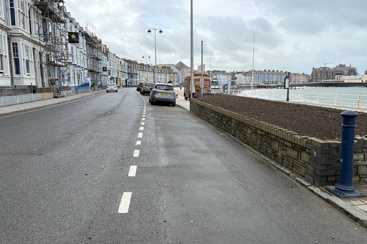 Aberystwyth promenade parking