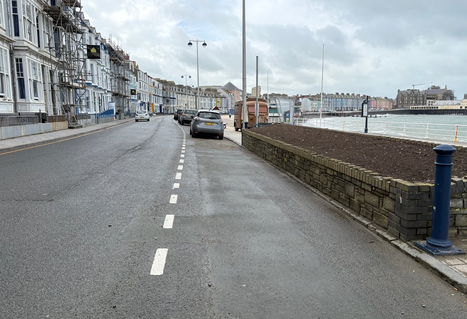 Plenty of empty parking spaces as meters go live