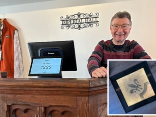Aberdyfi shop owners uncover historic chapel floor during renovations