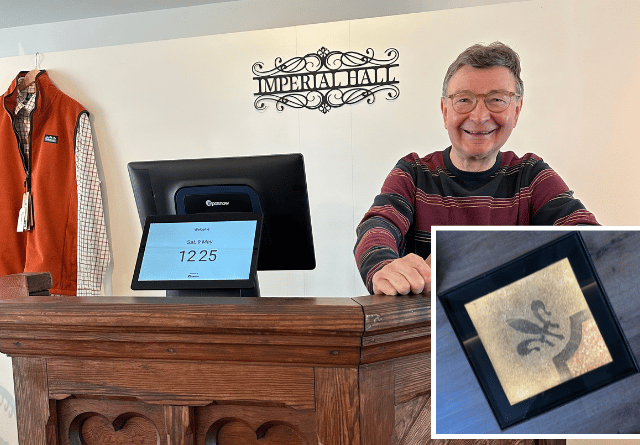 Aberdyfi shop owners uncover historic chapel floor during renovations