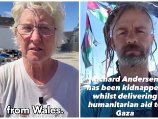 Welsh sailors kidnapped attempting to deliver aid to Gaza