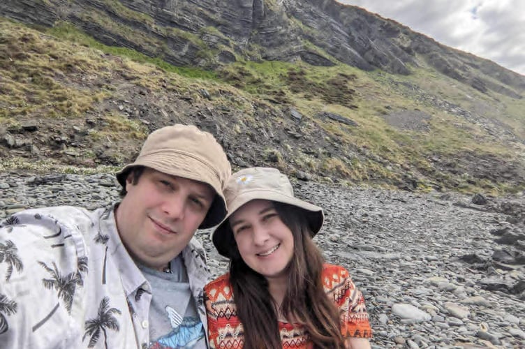Bethan Price was hit by the "strong smell of sewage" in Aberystwyth after a day at the beach. Photo: Bethan Price