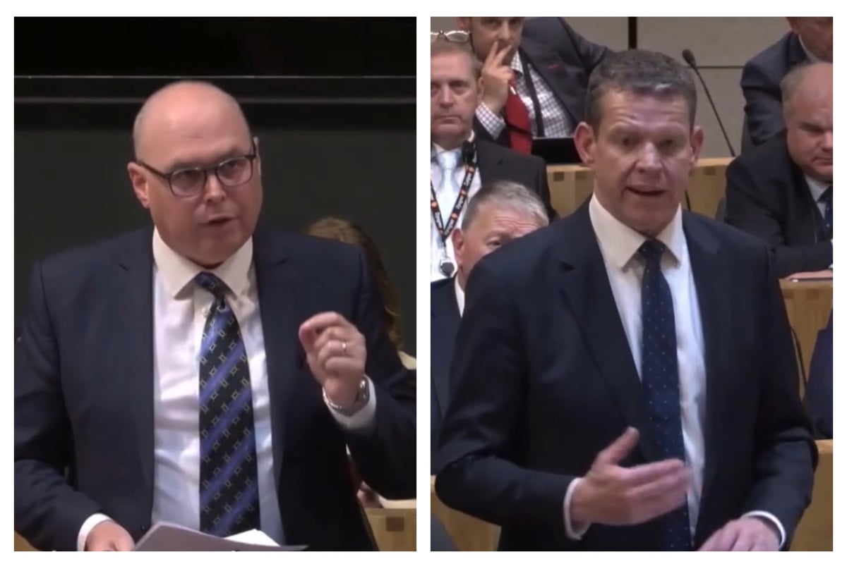 WATCH: First Minister probed over future of Withybush and Bronglais hospital services visual