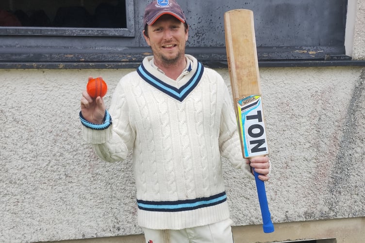Player of the match Ollie Evans
