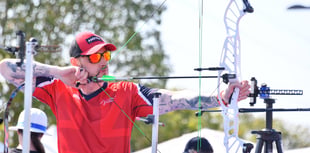 Dyffryn Nantlle para-archer wins third gold medal in eight months