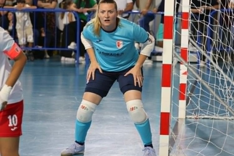 Quartu keeper Alice Evans