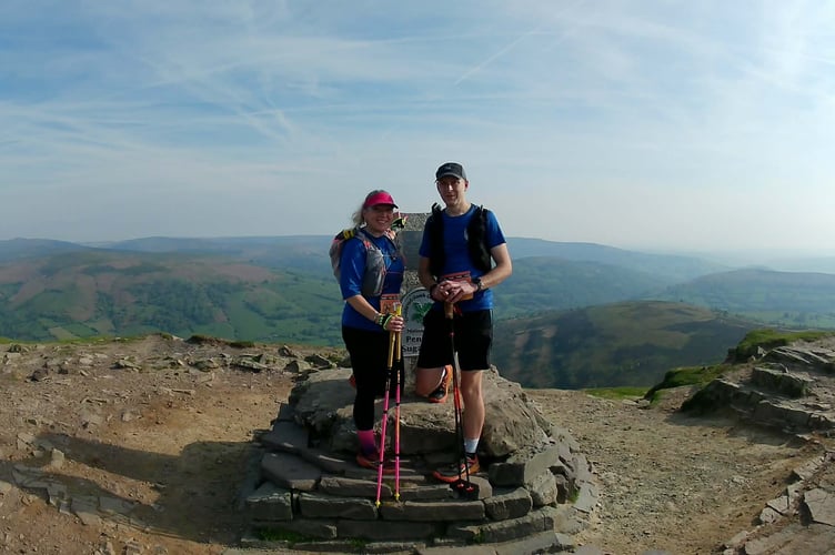 Lyndsey and Dan at the Epona 100