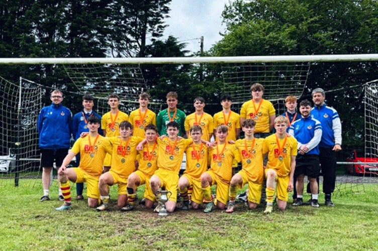 Felinfach, Ceredigion Youth Cup 2023-24 cup winners