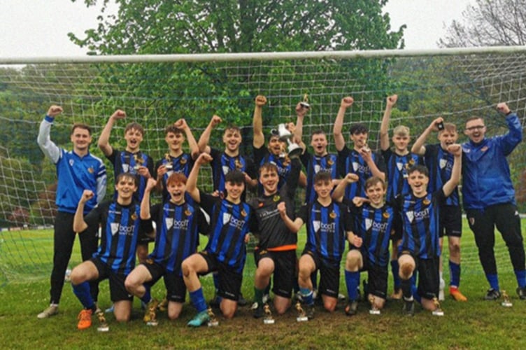 Felinfach, 2022-23 Ceredigion Youth Cup winners
