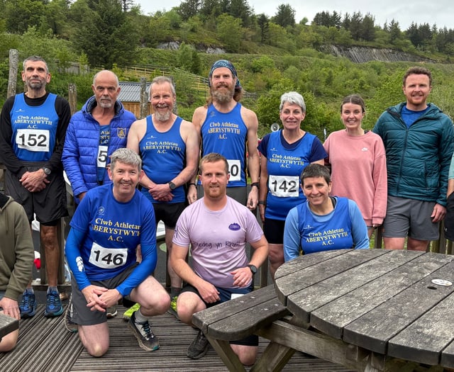Aberystwyth AC runners excel on tough Nant yr Arian Trail