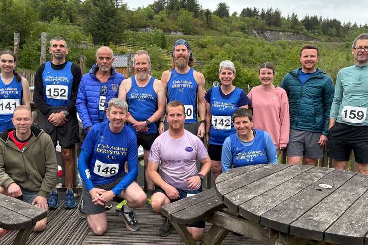 Aber runners up for the challenge at Nant yr Arian