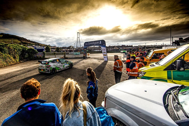 Atmosphere during the FIA European Rally Championship in Aberytswyth,United Kingdom on 05, September 2025 // @World / Red Bull Content Pool // SI202509050736 // Usage for editorial use only //