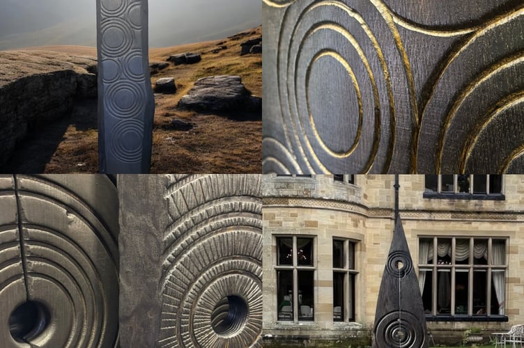 Examples of the work in 'Full Circle' by Glen Farrelly