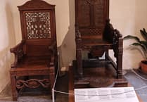 Gwynedd museum displays rediscovered National Eisteddfod chair by Belgian refugee