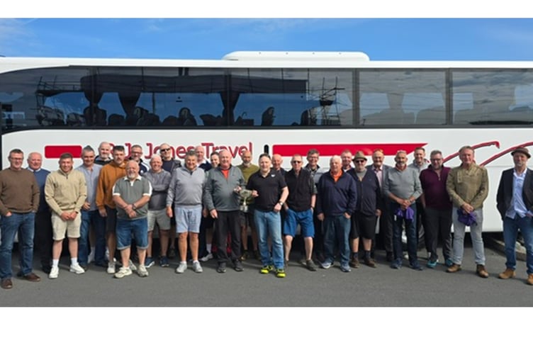Borth & Ynyslas golfers all set for their trip to Ireland