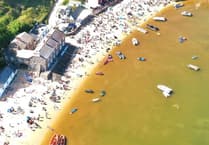 Swimmers at Porthdinllaen beach alarmed by brown water