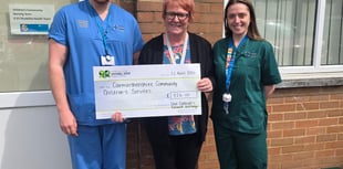 Nurse braves hot coal walk for children’s services