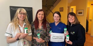 NHS charity funds support Message in a Bottle scheme