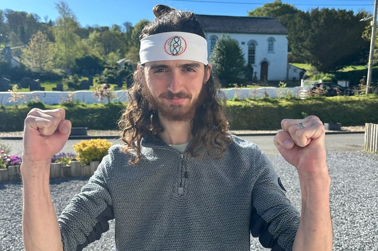 Welsh pickleball champion Ben Stuchbury