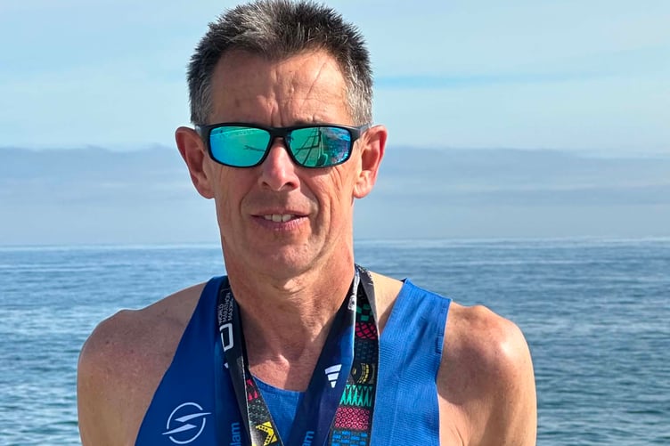Paul Williams at the Cape Town marathon