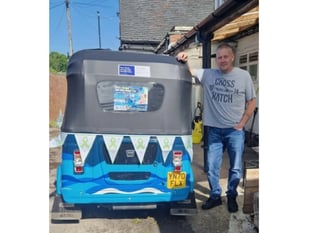 Charity Tuk-Tuk Tour will pass through Ceredigion and Gwynedd