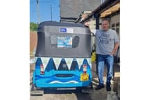 Charity Tuk-Tuk Tour will pass through Ceredigion and Gwynedd