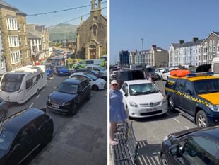 Which council moron ignored Barmouth traffic warnings?