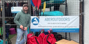 Litter Picking Hub launched in Aberystwyth