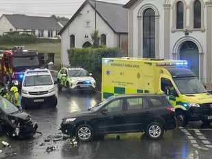 Couple "fed up" after countless crashes into their home