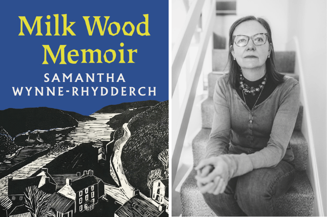 New Quay poet Samantha Wynne-Rhydderch will read from her fourth poetry collection, Milk Wood Memoir