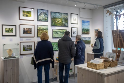 Explore enriching art exhibition at Barmouth's Oriel Tŷ Meirion