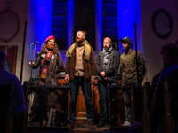 Award-winning indie-folk band launch debut album in Machynlleth