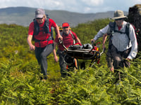 Heat warning issued after walker rescued near Dolgellau