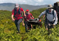 Heat warning issued after walker rescued near Dolgellau