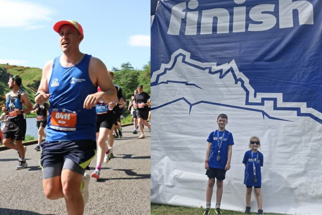 Llanilar runner raises £2,000 for cancer charity in Edinburgh heatwave