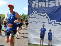 Llanilar runner raises £2,000 for cancer charity in Edinburgh heatwave