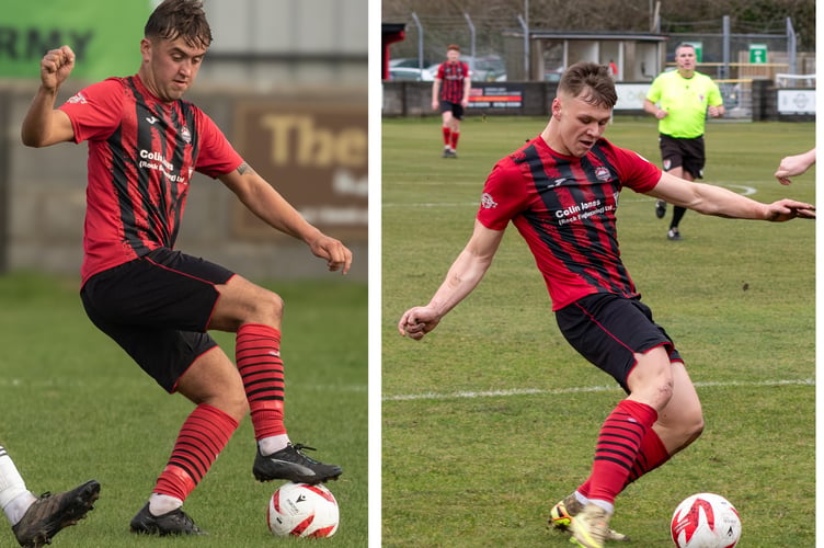Gruff Ellis and Osian Evans made the league team of the year