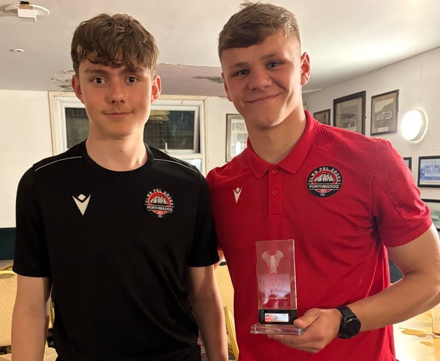 Four-star Evans cleans up at Porthmadog season awards