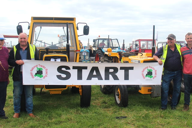 Welsh National Tractor Run raises over £8,500 for charity so far