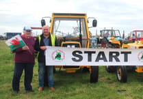 Welsh National Tractor Run raises over £8,500 for charity so far