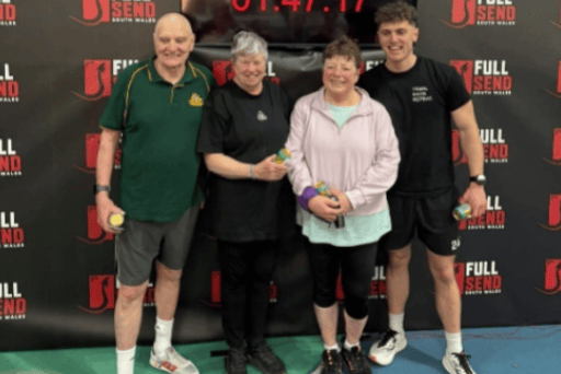 Tom Chalder, Sally Harvey, Penny Izienicki and Sam Martin